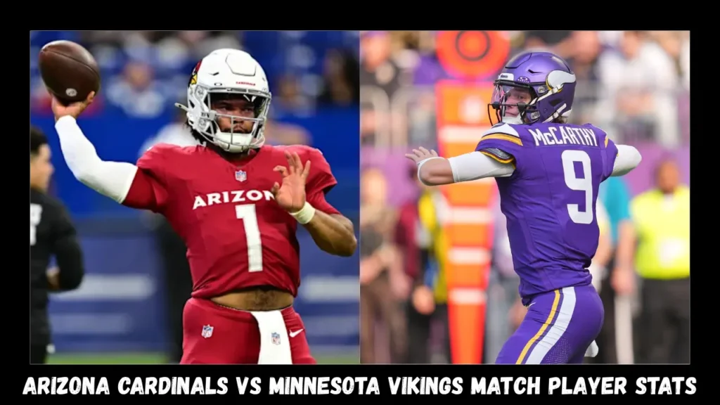 arizona cardinals vs minnesota vikings match player stats