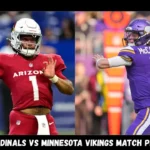 arizona cardinals vs minnesota vikings match player stats