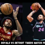 kansas city royals vs detroit tigers match player stats