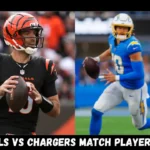 bengals vs chargers match player stats