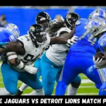 jacksonville jaguars vs detroit lions match player stats