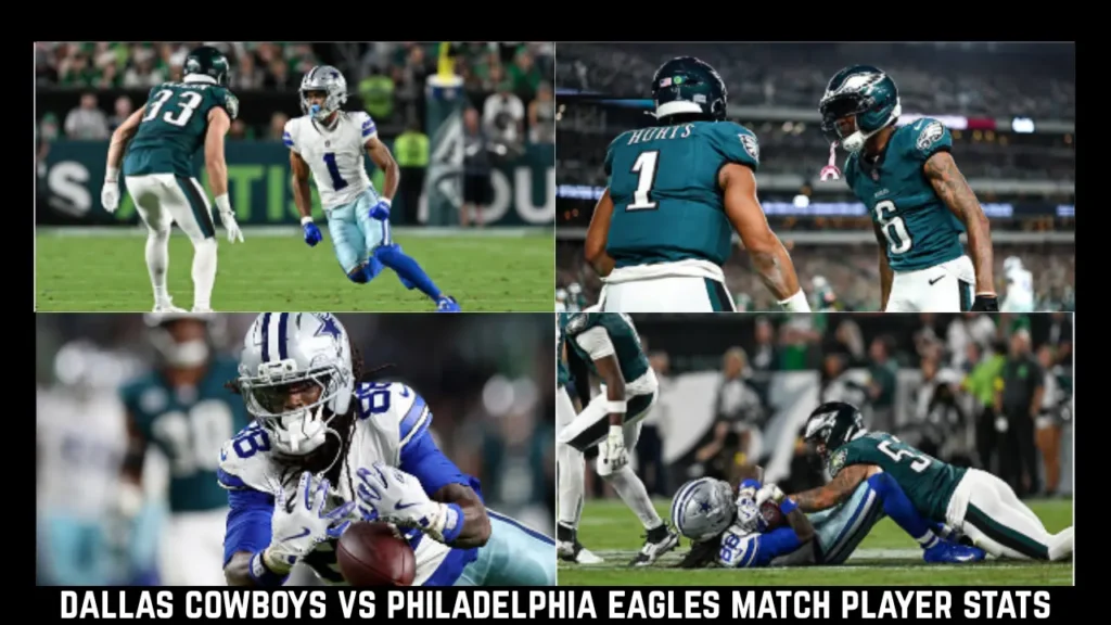 dallas cowboys vs philadelphia eagles match player stats