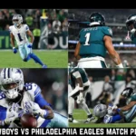 dallas cowboys vs philadelphia eagles match player stats