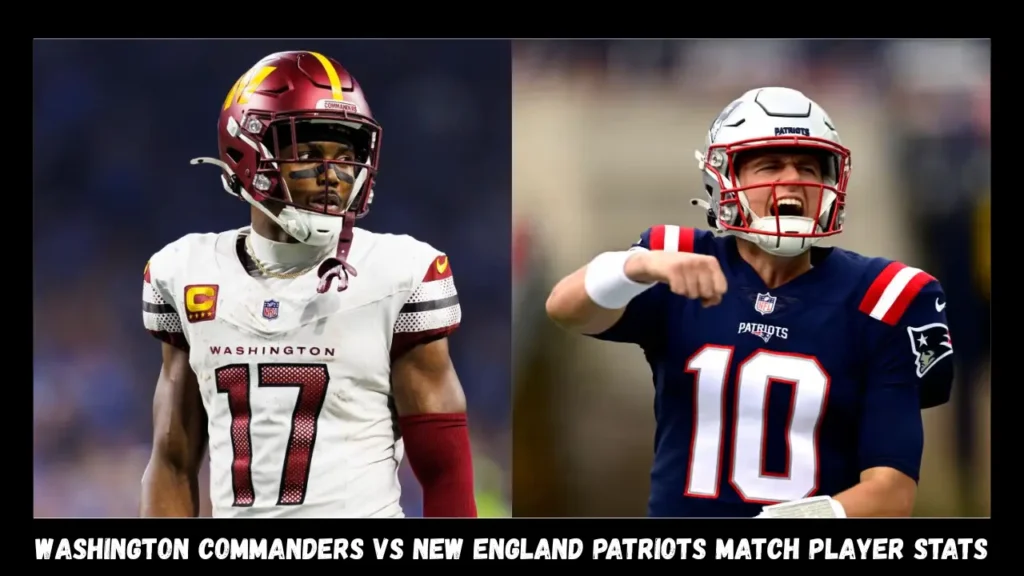 washington commanders vs new england patriots match player stats