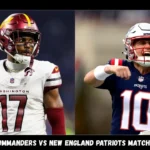 washington commanders vs new england patriots match player stats