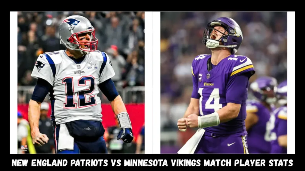 New England Patriots vs Minnesota Vikings Match Player Stats
