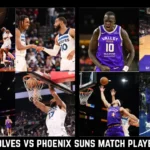 timberwolves vs phoenix suns match player stats