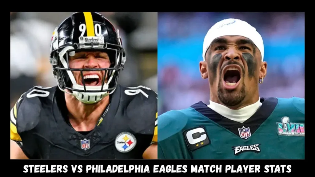 steelers vs philadelphia eagles match player stats