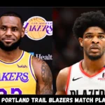 lakers vs portland trail blazers match player stats