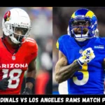 arizona cardinals vs los angeles rams match player stats