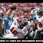 carolina panthers vs tampa bay buccaneers match player stats