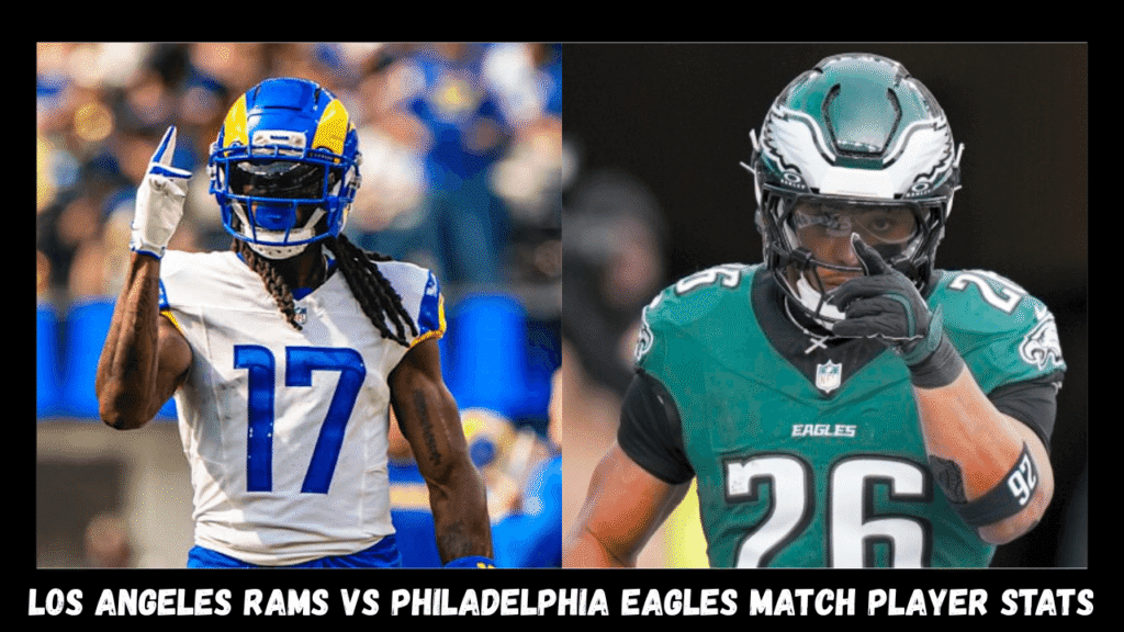 los angeles rams vs philadelphia eagles match player stats