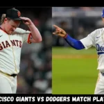san francisco giants vs dodgers match player stats