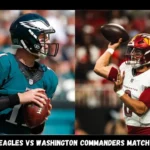 philadelphia eagles vs washington commanders match player stats