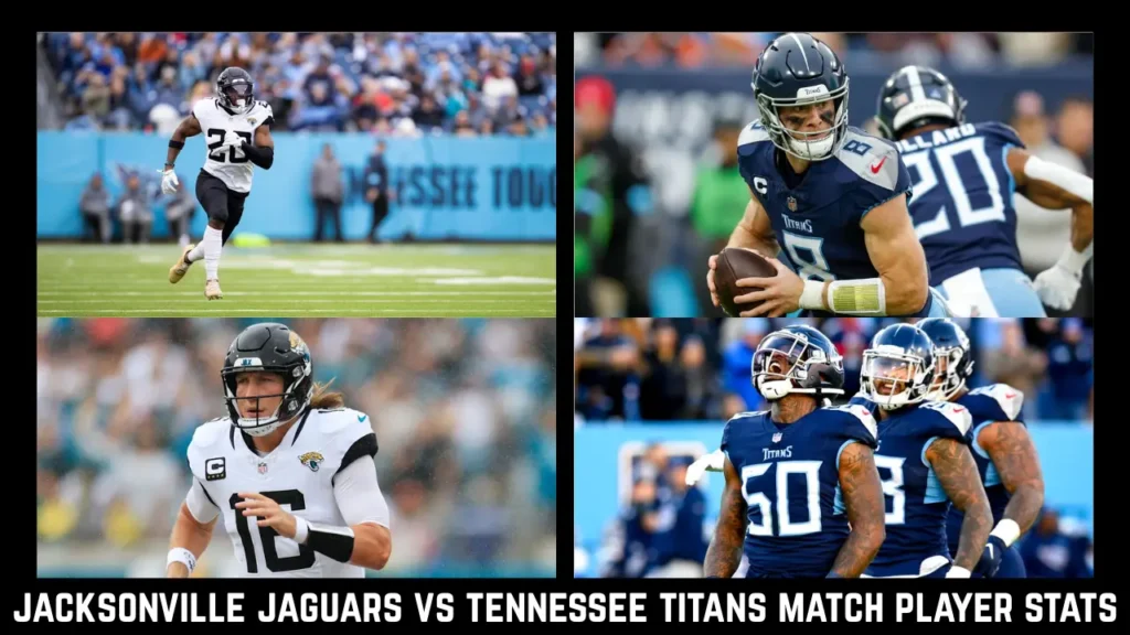 jacksonville jaguars vs tennessee titans match player stats