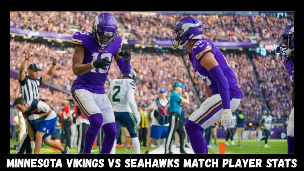 minnesota vikings vs seahawks match player stats
