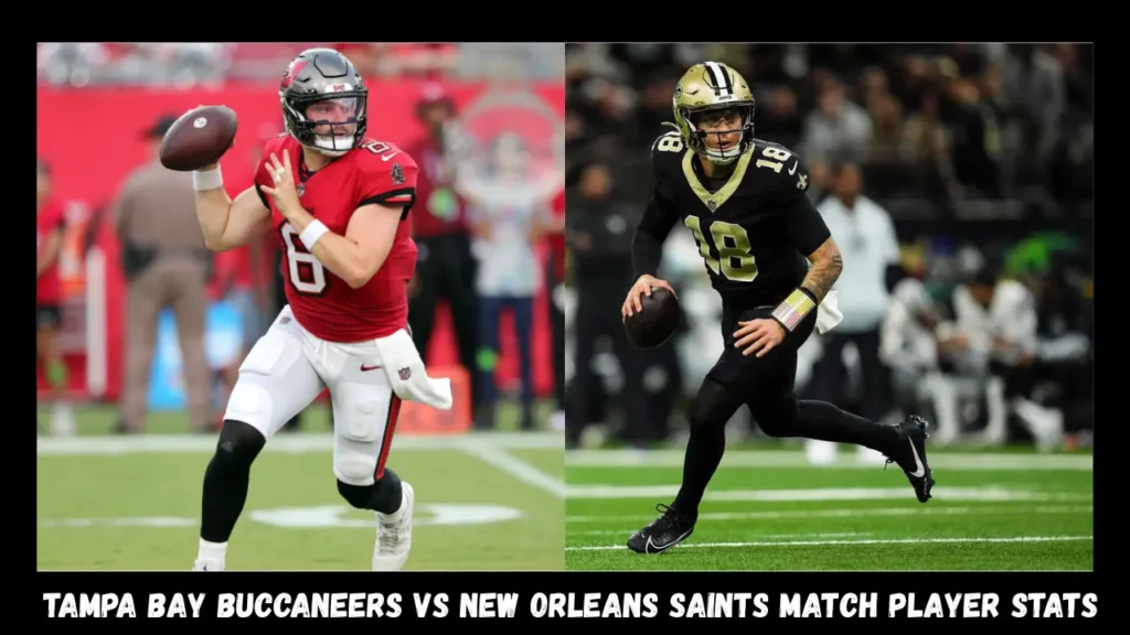 tampa bay buccaneers vs new orleans saints match player stats