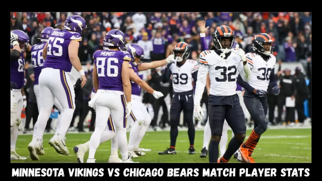 minnesota vikings vs chicago bears match player stats