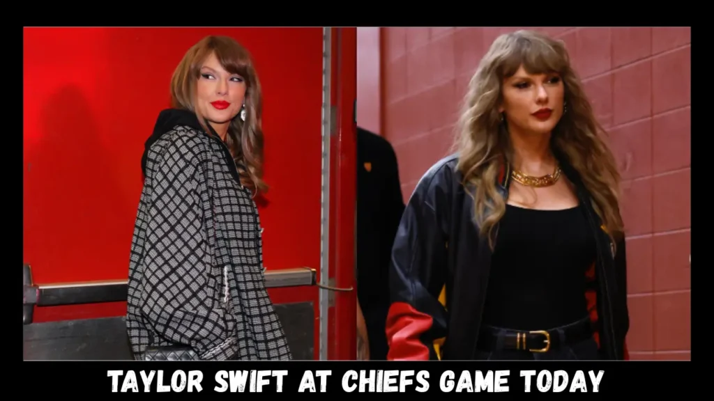 taylor swift at chiefs game today