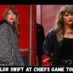 taylor swift at chiefs game today