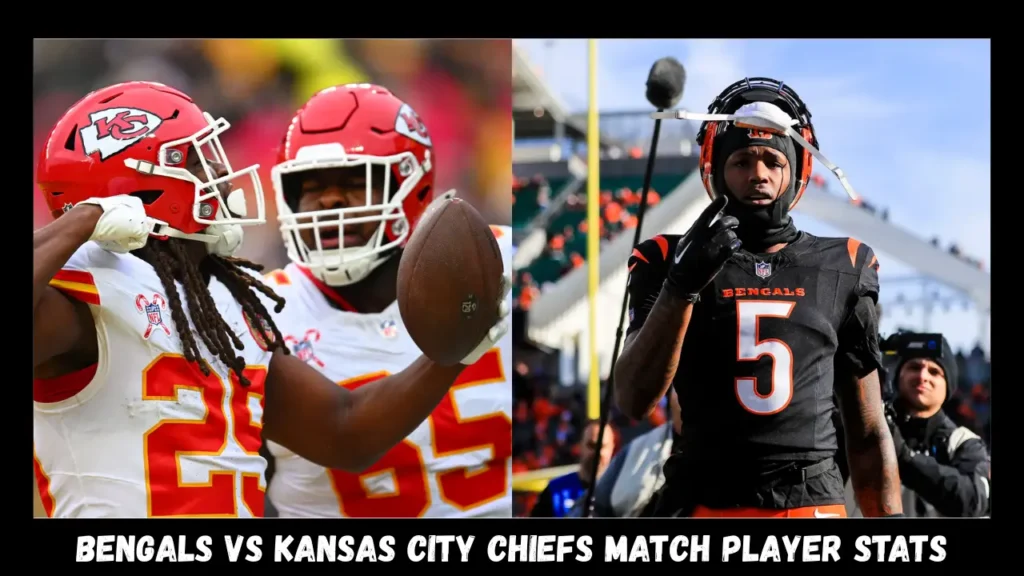 Bengals vs Kansas City Chiefs Match Player Stats
