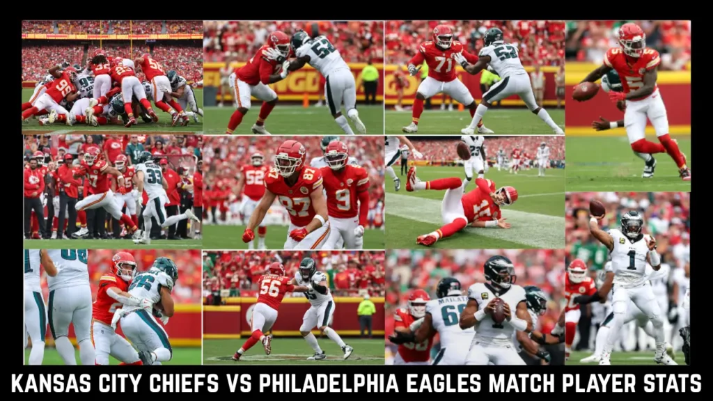 kansas city chiefs vs philadelphia eagles match player stats