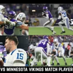 colts vs minnesota vikings match player stats