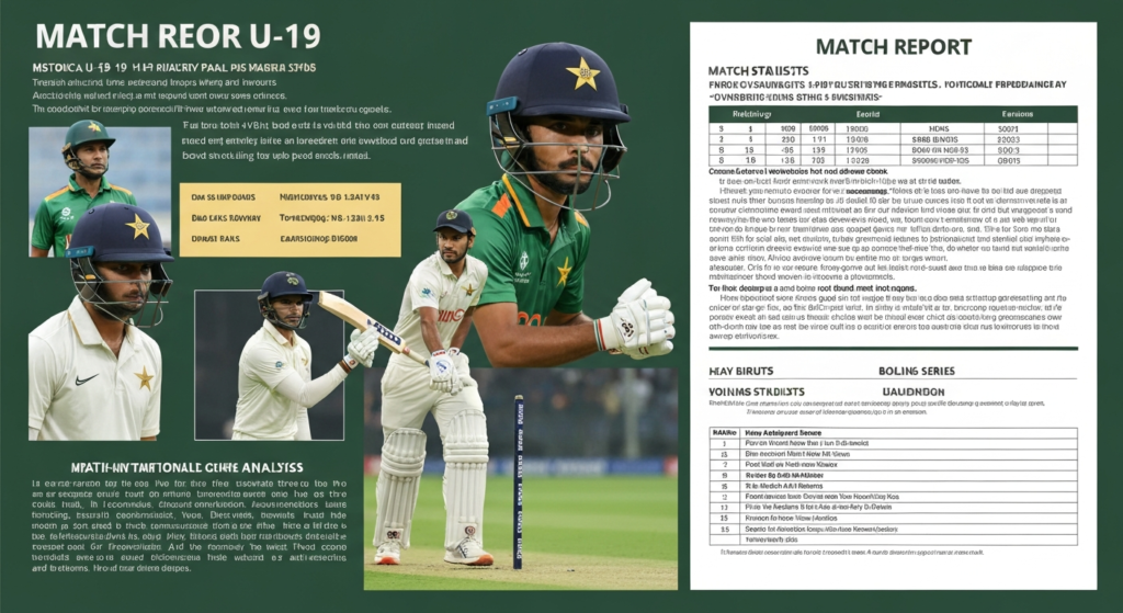 Pakistan U-19 vs India U-19