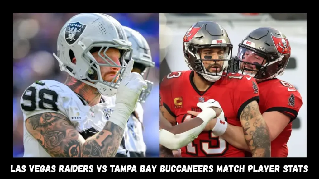 las vegas raiders vs tampa bay buccaneers match player stats
