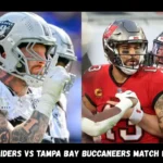las vegas raiders vs tampa bay buccaneers match player stats