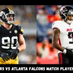 steelers vs atlanta falcons match player stats