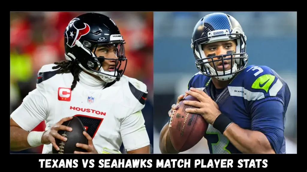 texans vs seahawks match player stats