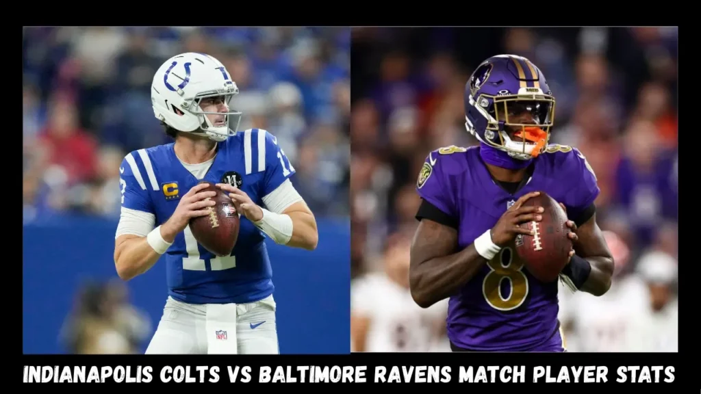 indianapolis colts vs baltimore ravens match player stats