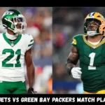 new york jets vs green bay packers match player stats