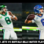 new york jets vs buffalo bills match player stats