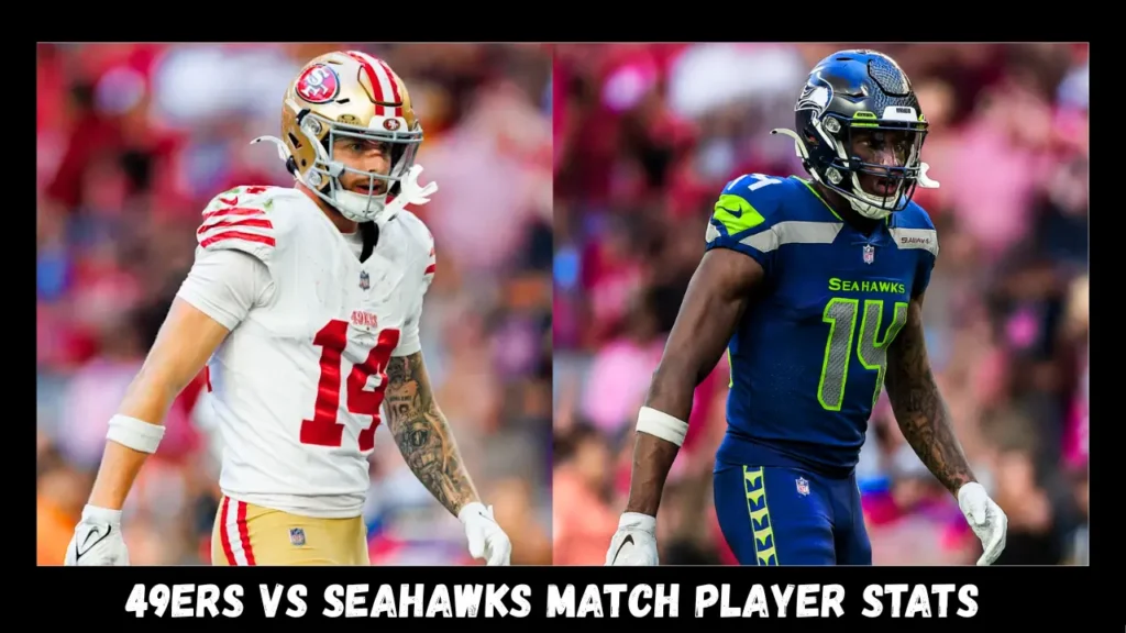 49ers vs seahawks match player stats