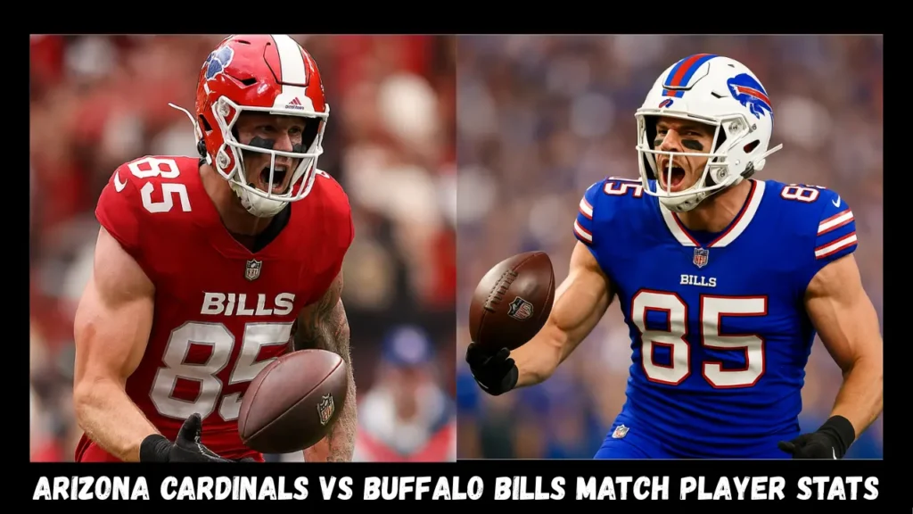 arizona cardinals vs buffalo bills match player stats