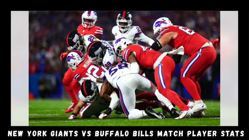 new york giants vs buffalo bills match player stats