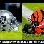 las vegas raiders vs bengals match player stats