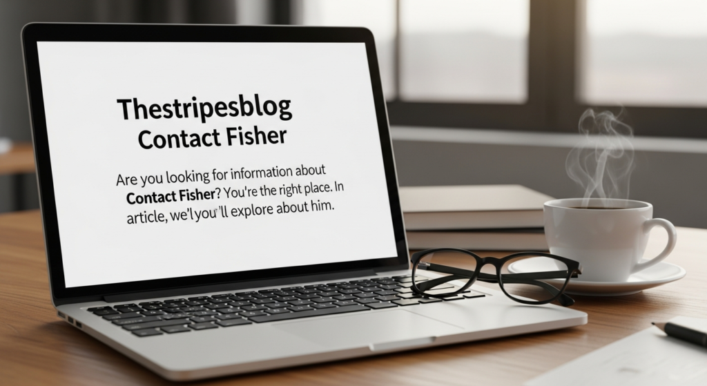 Thestripesblog Contact Fisher
