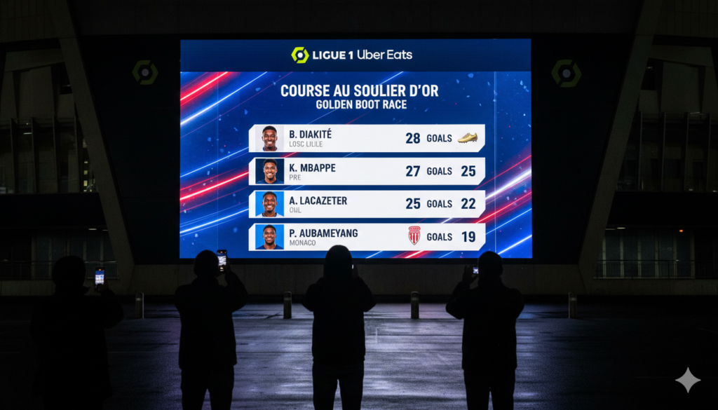 Ligue 1 Top Scorers