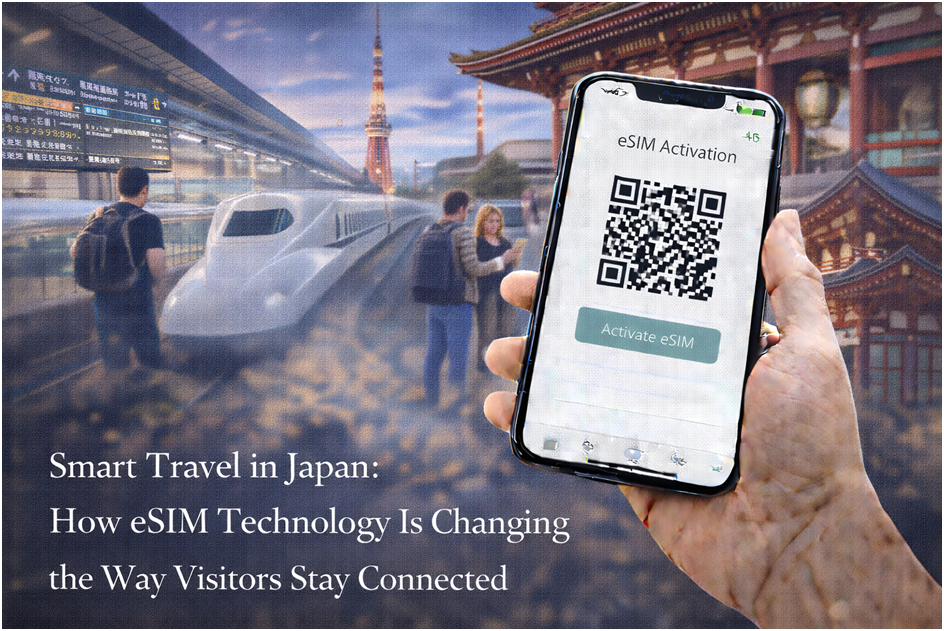 Smart Travel in Japan: How eSIM Technology Is Changing the Way Visitors Stay Connected