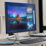 What are the main features to consider when choosing a 20 inch monitor?